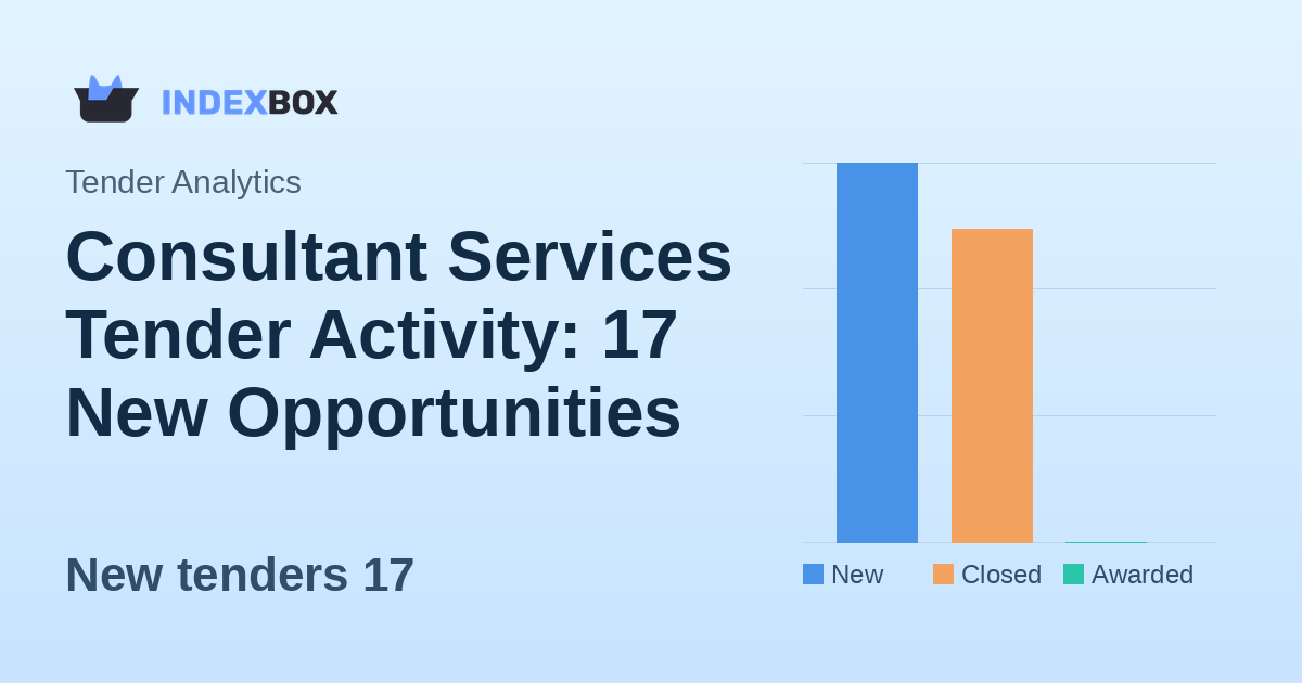 Consultant Services Tender Activity: 17 New Opportunities Emerge on February 5, 2026
